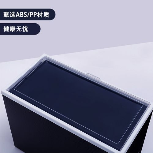 市馨颖智能科技大号侧开篮球透明收纳鞋盒塑料组装鞋架男鞋柜